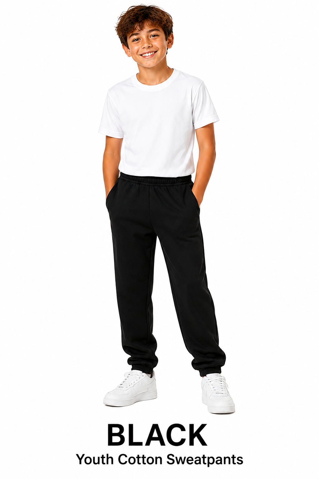 Youth Cotton Sweat Pants
