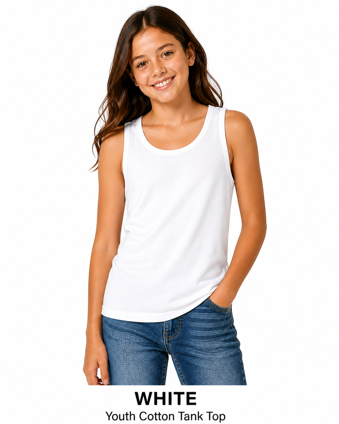 Youth Cotton Tank Top