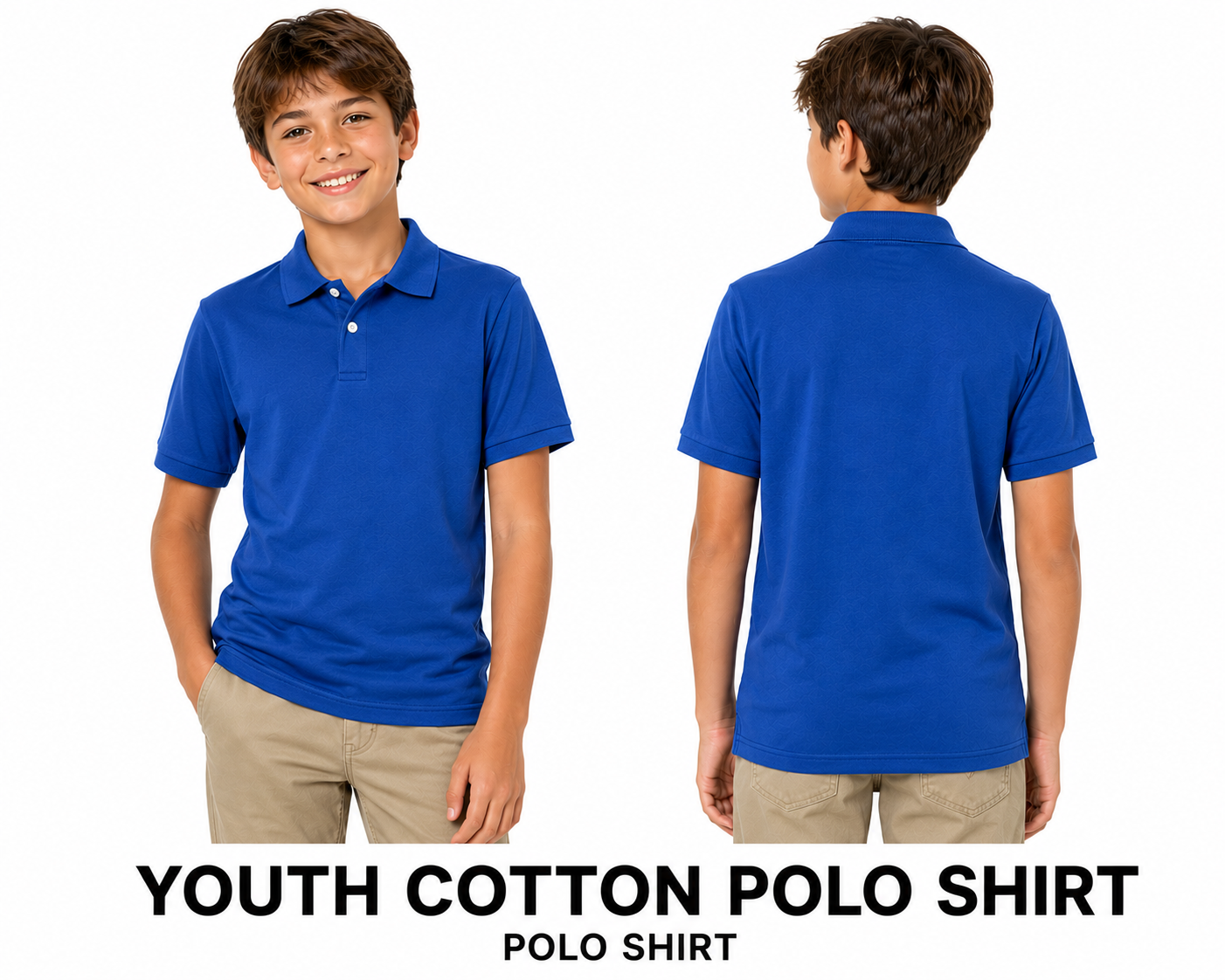 Youth Cotton Polo Shirts