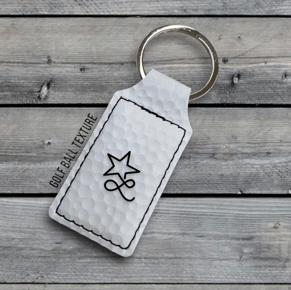 Leatherette Keychains