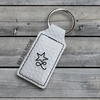 Leatherette Keychains