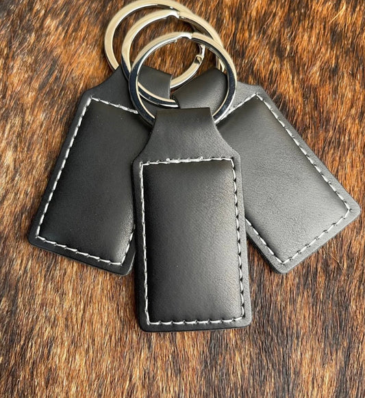 Leatherette Keychains