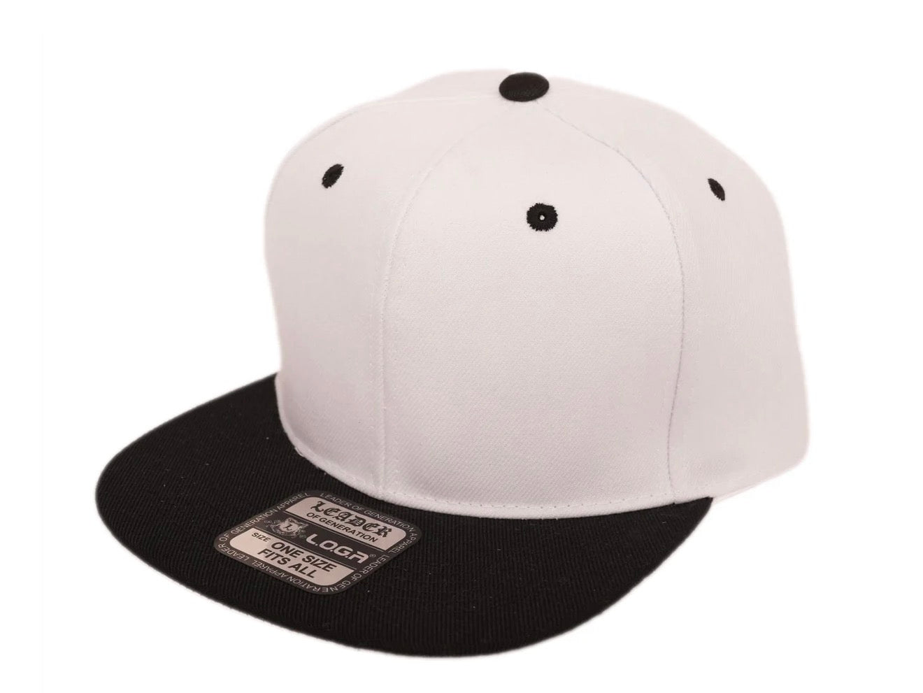Leader LOGA 6-Panel Structured Flat Visor Classic Two-Tone Snapback