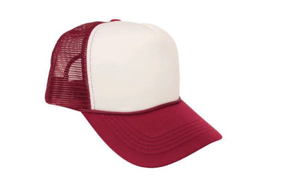 Polyester Foam Front 5-Panel Mesh Back Trucker Hats