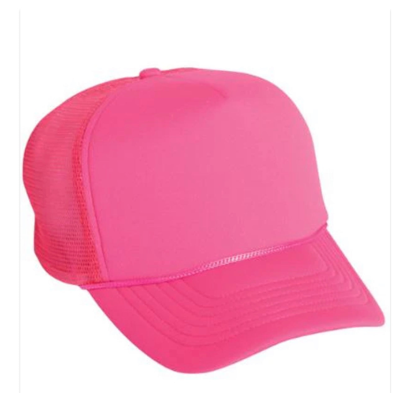 Polyester Foam Front 5-Panel Mesh Back Trucker Hats