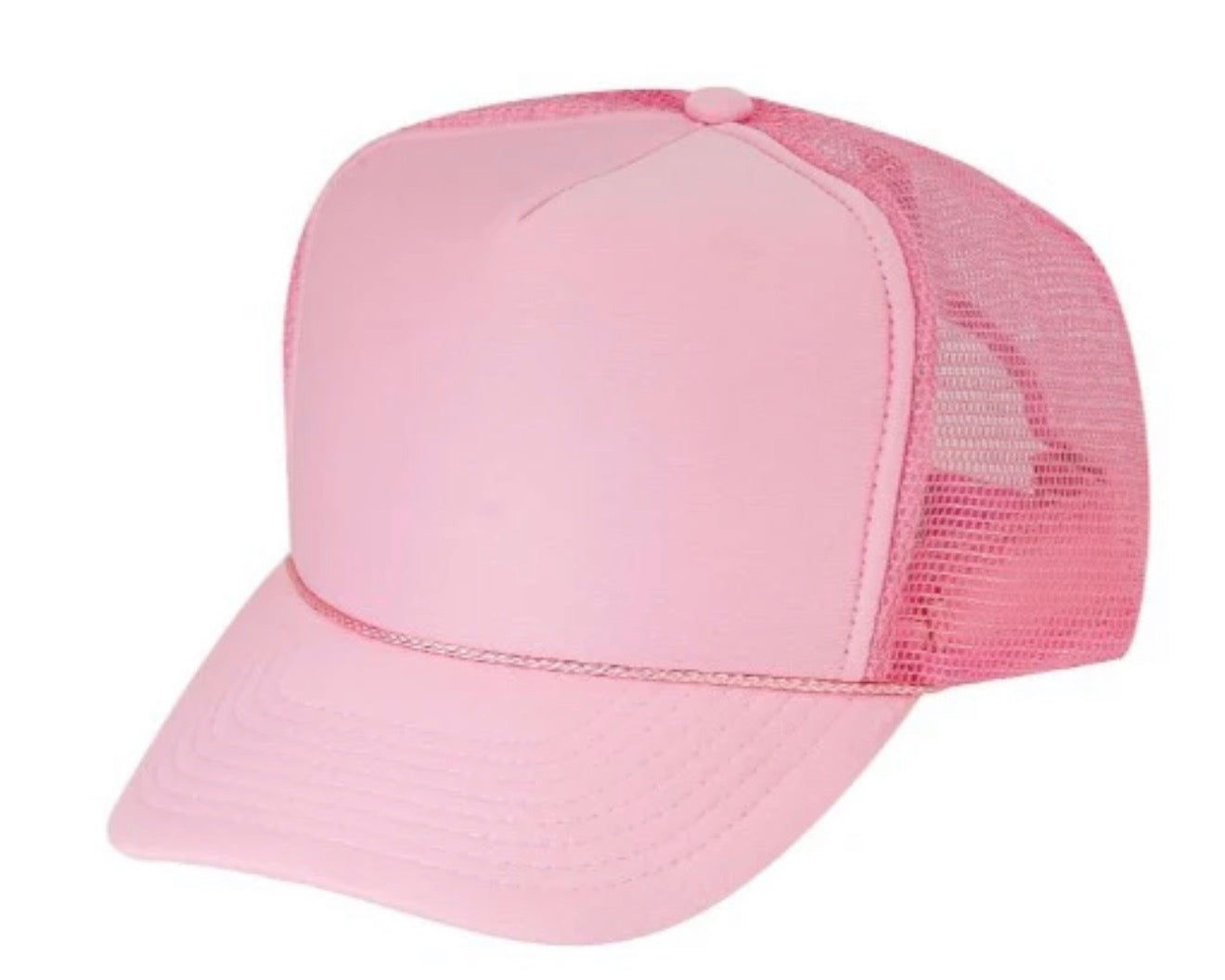 Polyester Foam Front 5-Panel Mesh Back Trucker Hats