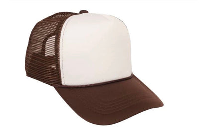 Polyester Foam Front 5-Panel Mesh Back Trucker Hats