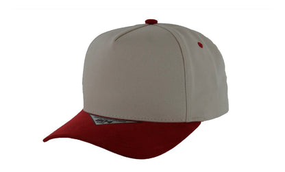 Kamel 804 5 Panel Suede Visor HIGH CROWN SLIGHT CURVE