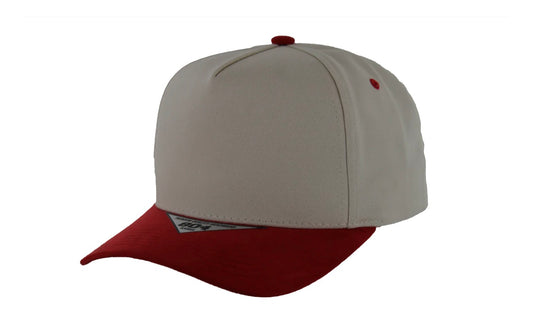 Kamel 804 5 Panel Suede Visor HIGH CROWN SLIGHT CURVE