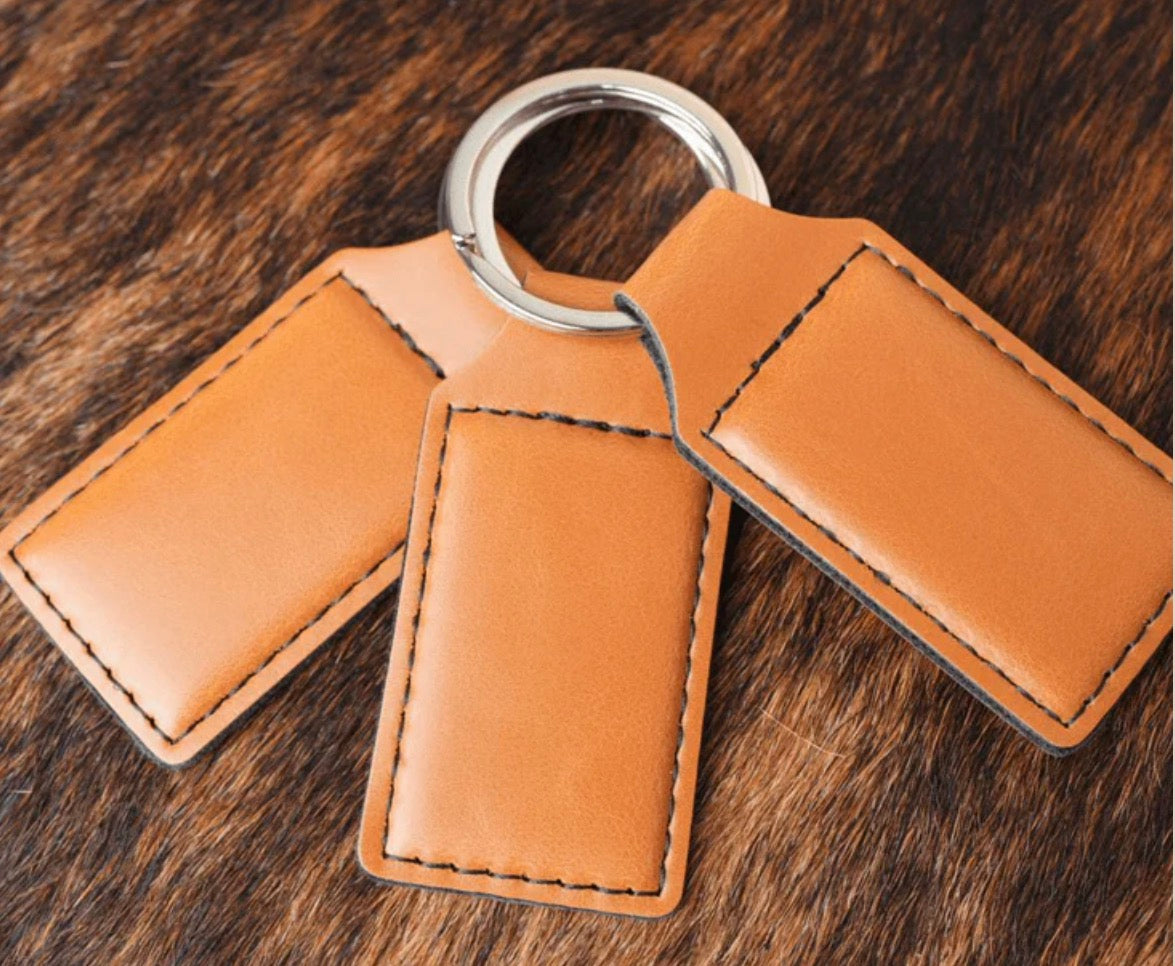 Leatherette Keychains