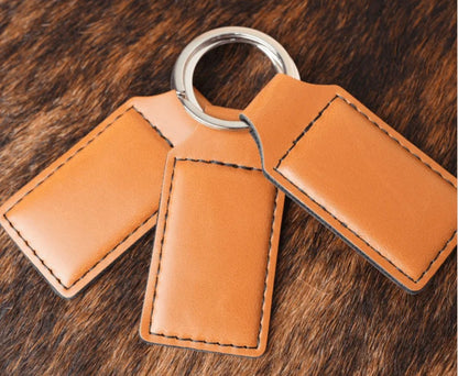 Leatherette Keychains