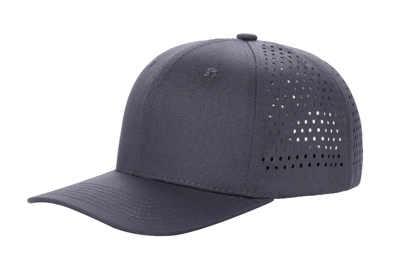 Dallas 815 Hydro 6 Panel Performance Laser Perforated Snapback Trucker Cap