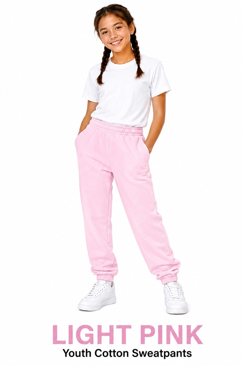 Youth Cotton Sweat Pants