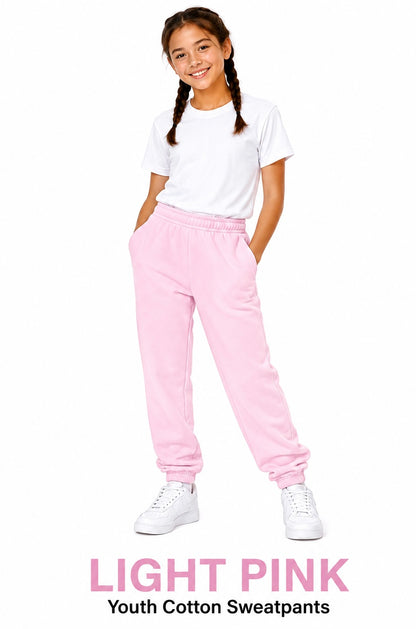 Youth Cotton Sweat Pants