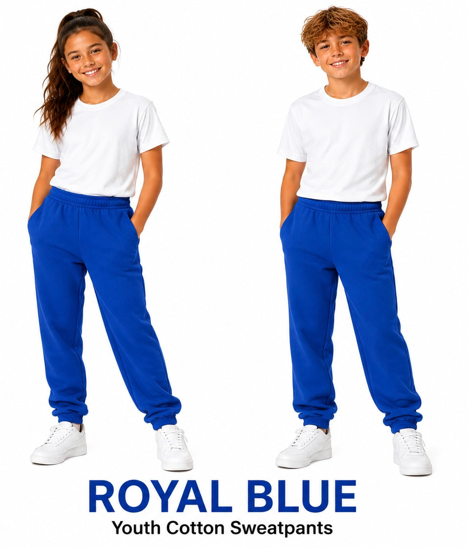 Youth Cotton Sweat Pants