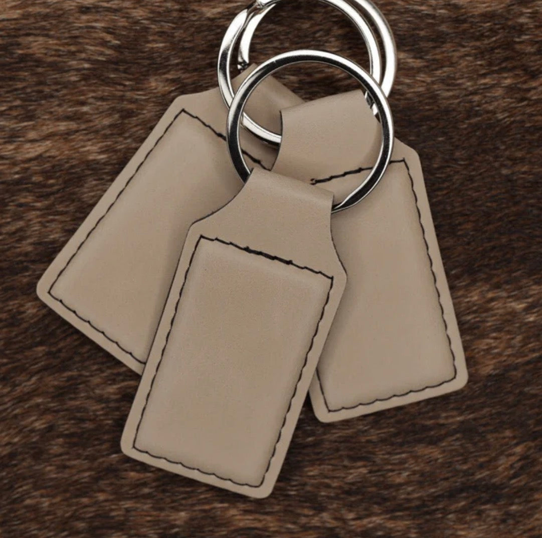 Leatherette Keychains