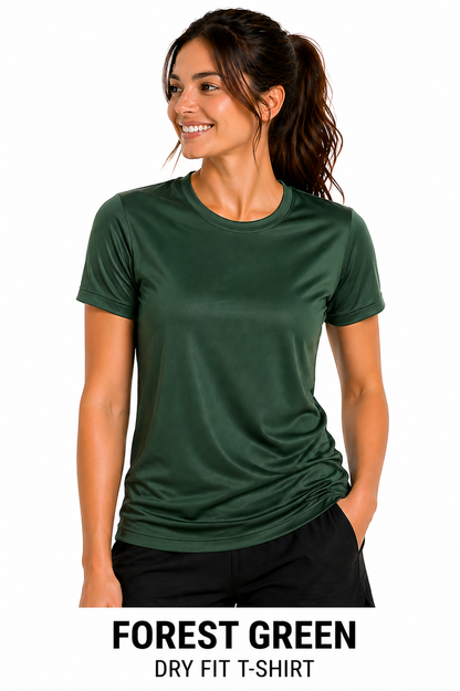 Performance Short Sleeve Unisex Shirts (100% polyester)