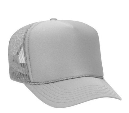 Polyester Foam Front 5-Panel Mesh Back Trucker Hats
