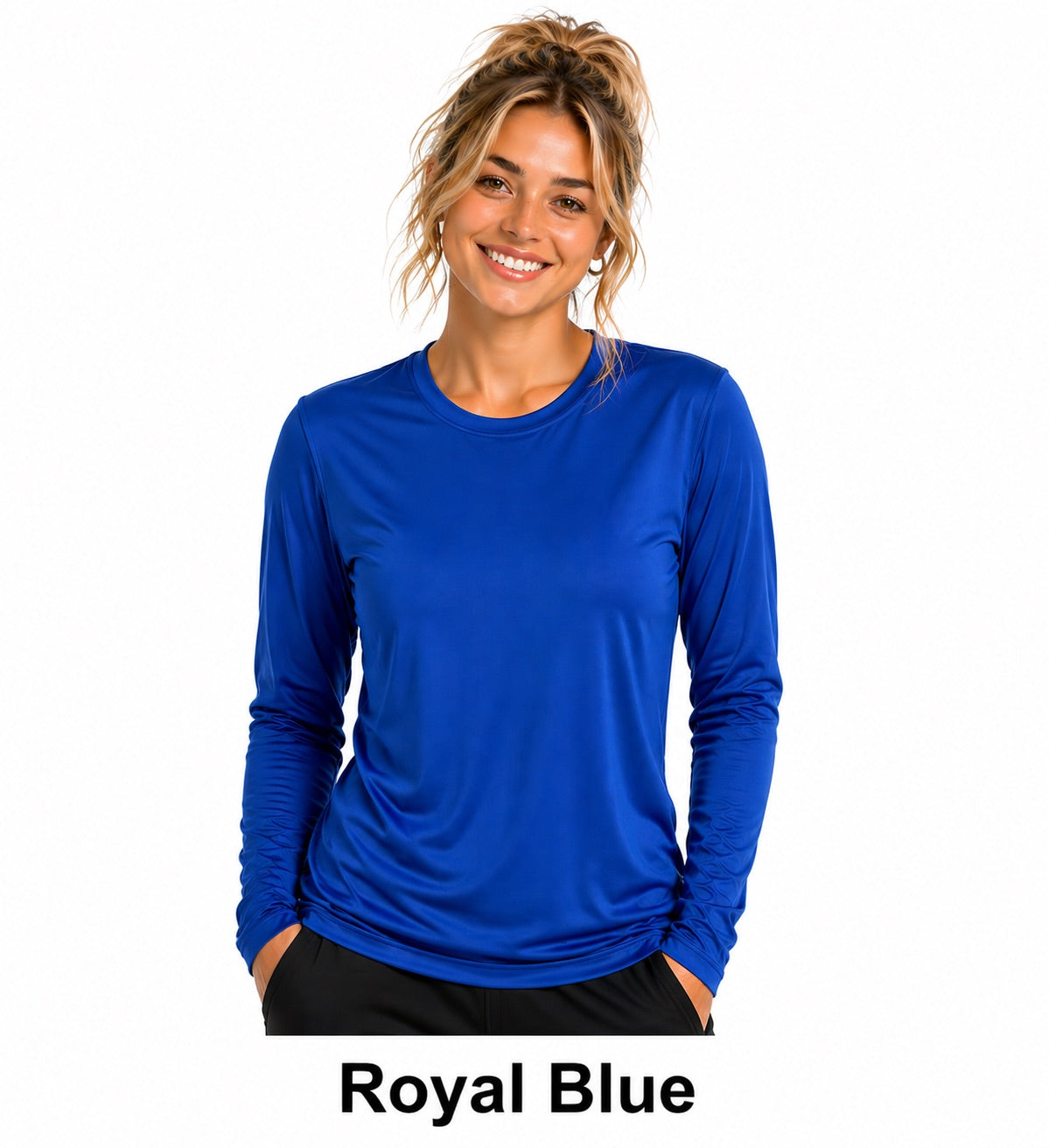 Performance Long Sleeve Unisex Shirts (100% polyester)