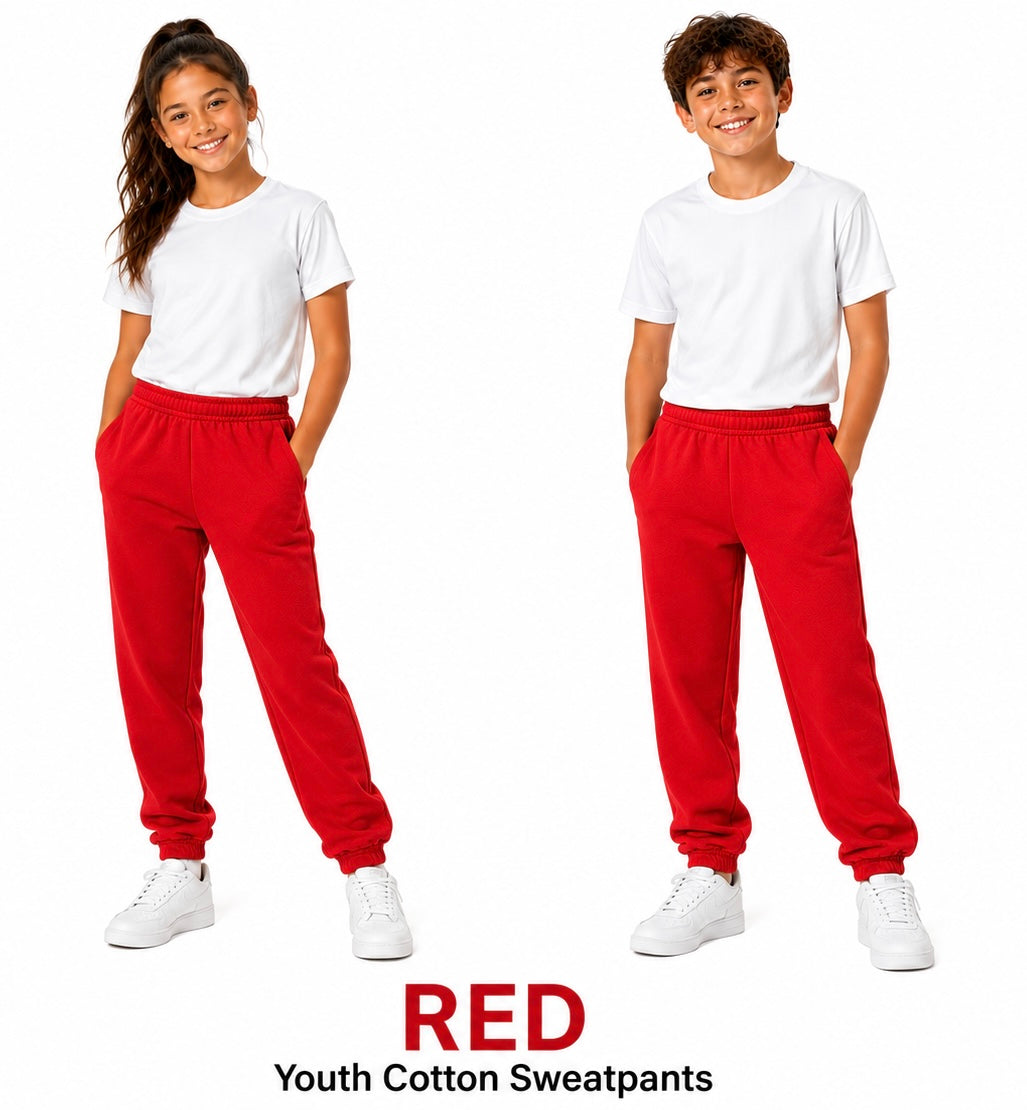 Youth Cotton Sweat Pants