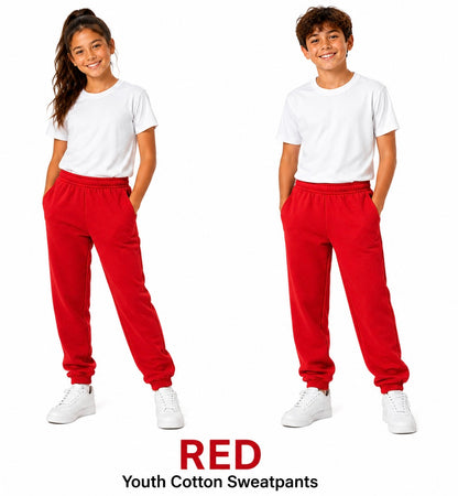 Youth Cotton Sweat Pants