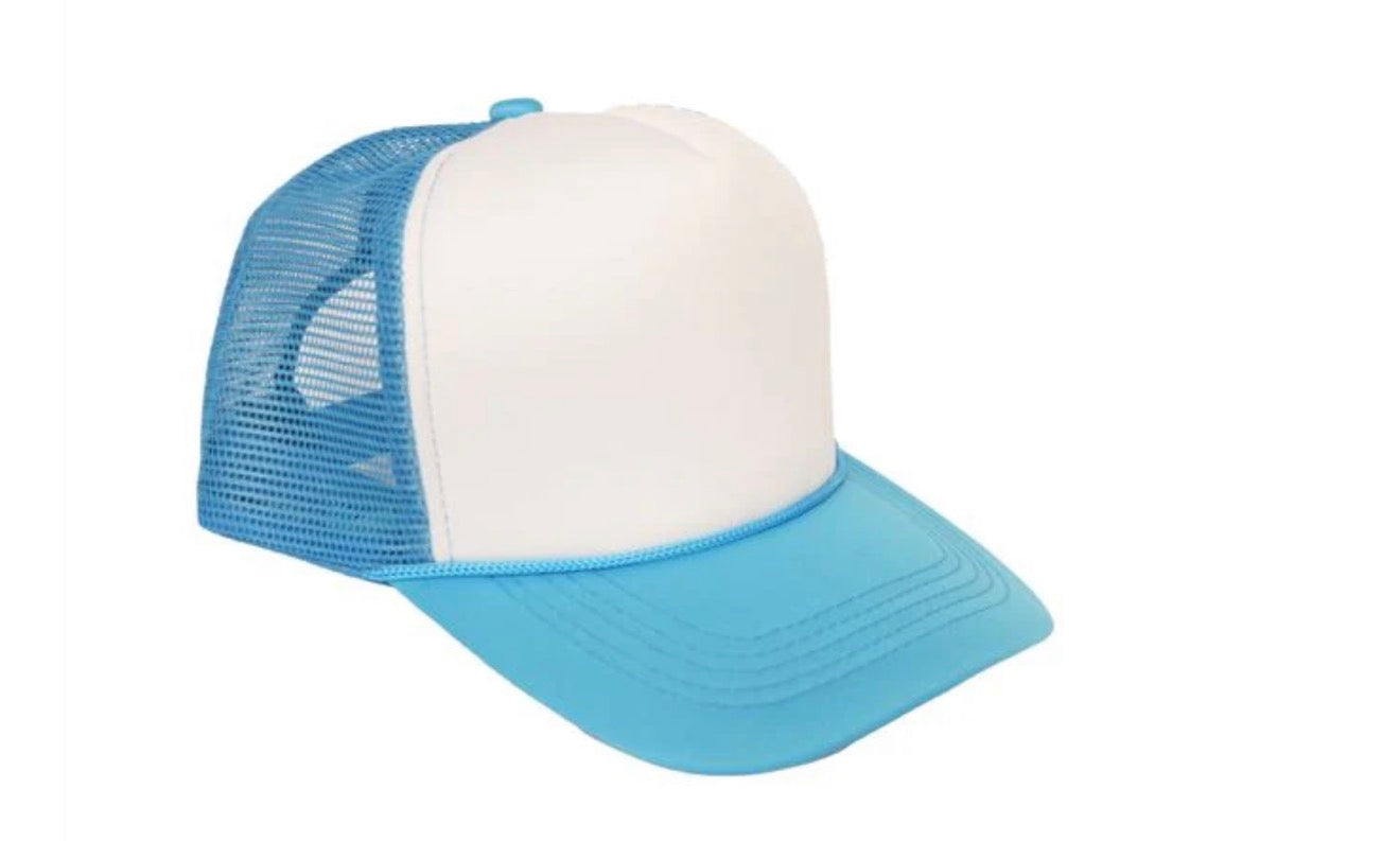 Polyester Foam Front 5-Panel Mesh Back Trucker Hats