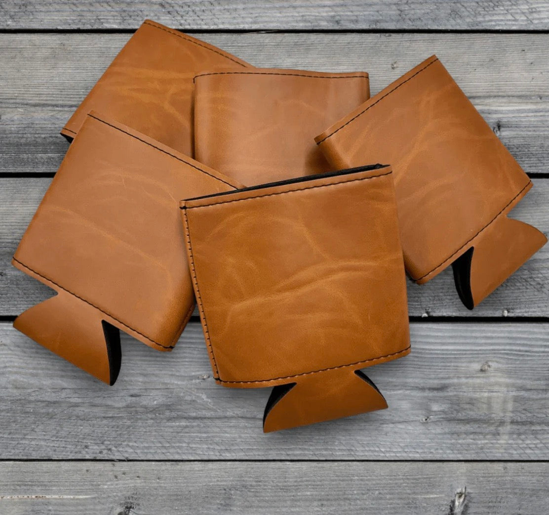 Leatherette Koozies