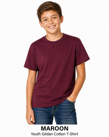 Youth Unisex Cotton Tee Shirts