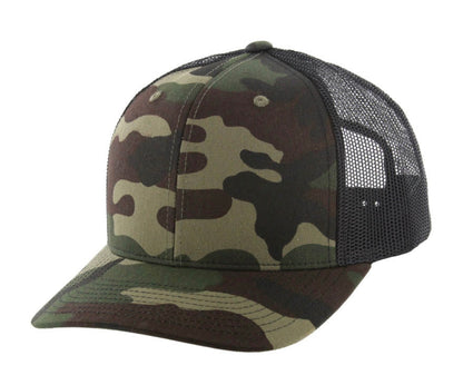 Kamel 815 Snapback Mesh Trucker Cap Slight Curve Hat