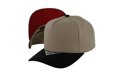 Kamel 804 5 Panel Suede Visor HIGH CROWN SLIGHT CURVE