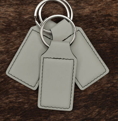 Leatherette Keychains