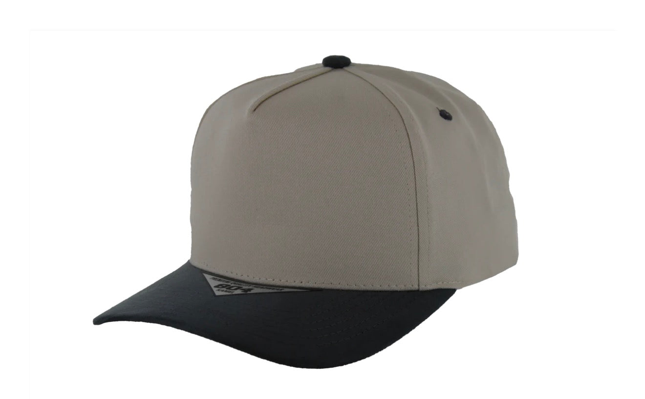 Kamel 804 5 Panel Suede Visor HIGH CROWN SLIGHT CURVE