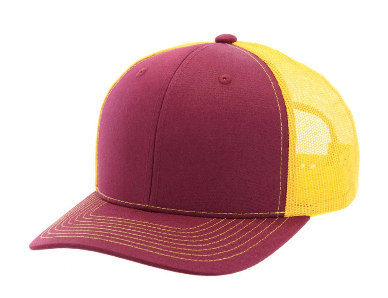 Kamel 815 Snapback Mesh Trucker Cap Slight Curve Hat