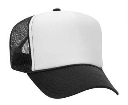 Polyester Foam Front 5-Panel Mesh Back Trucker Hats