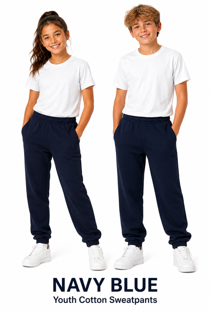Youth Cotton Sweat Pants