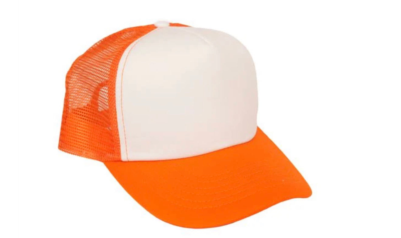 Polyester Foam Front 5-Panel Mesh Back Trucker Hats