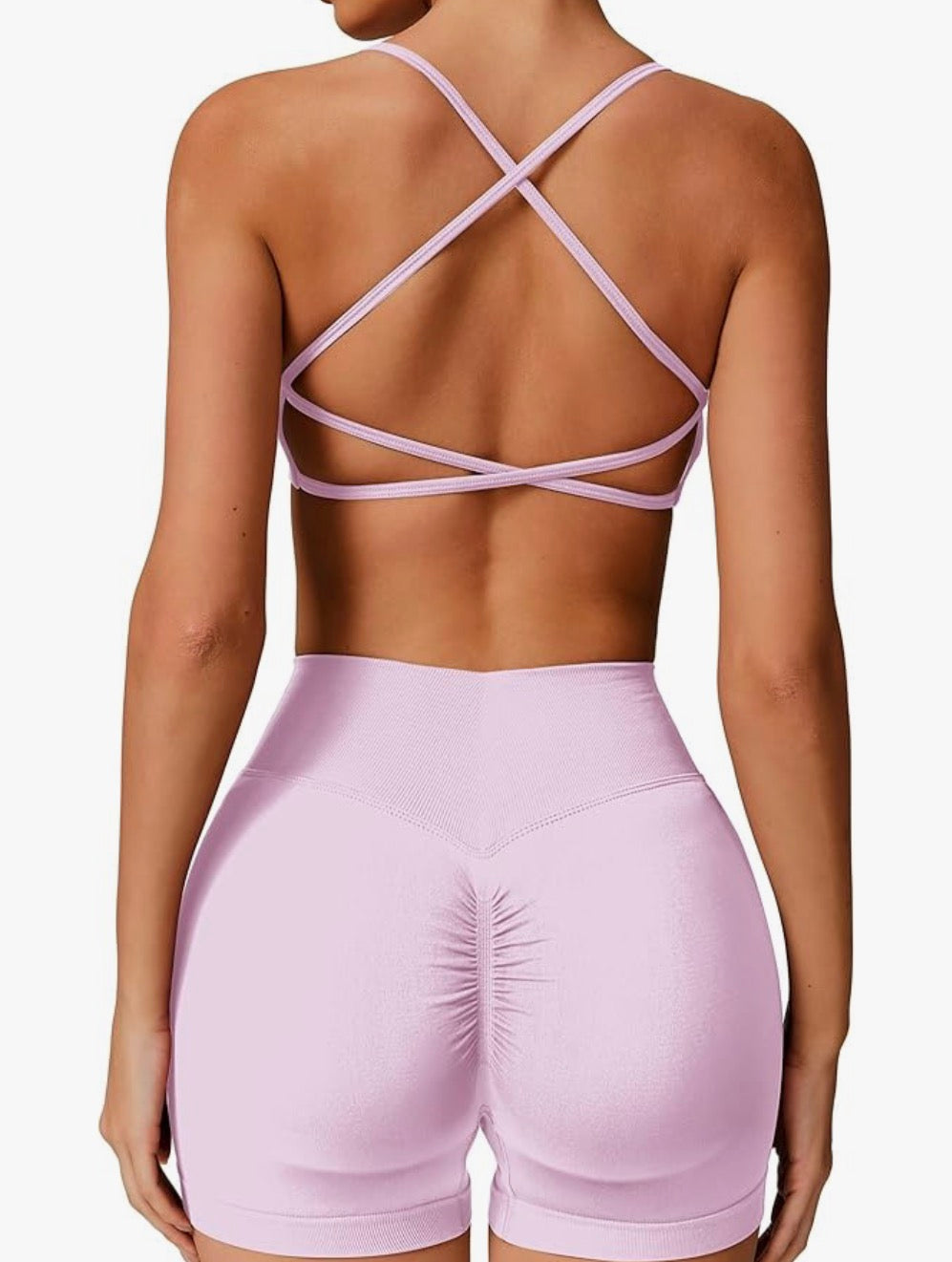Scrunch Butt and Sport Bra Set