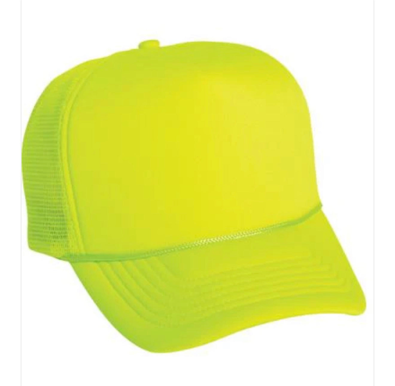 Polyester Foam Front 5-Panel Mesh Back Trucker Hats