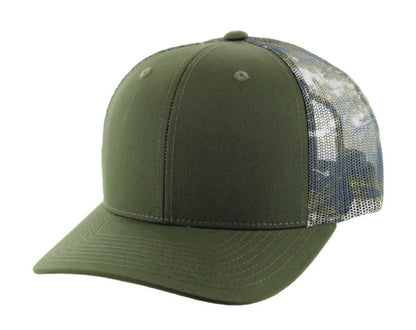Kamel 815 Snapback Mesh Trucker Cap Slight Curve Hat