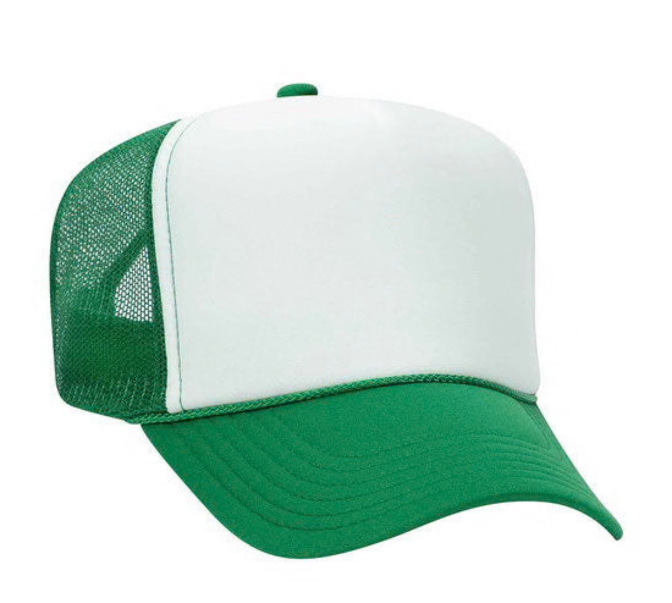 Polyester Foam Front 5-Panel Mesh Back Trucker Hats