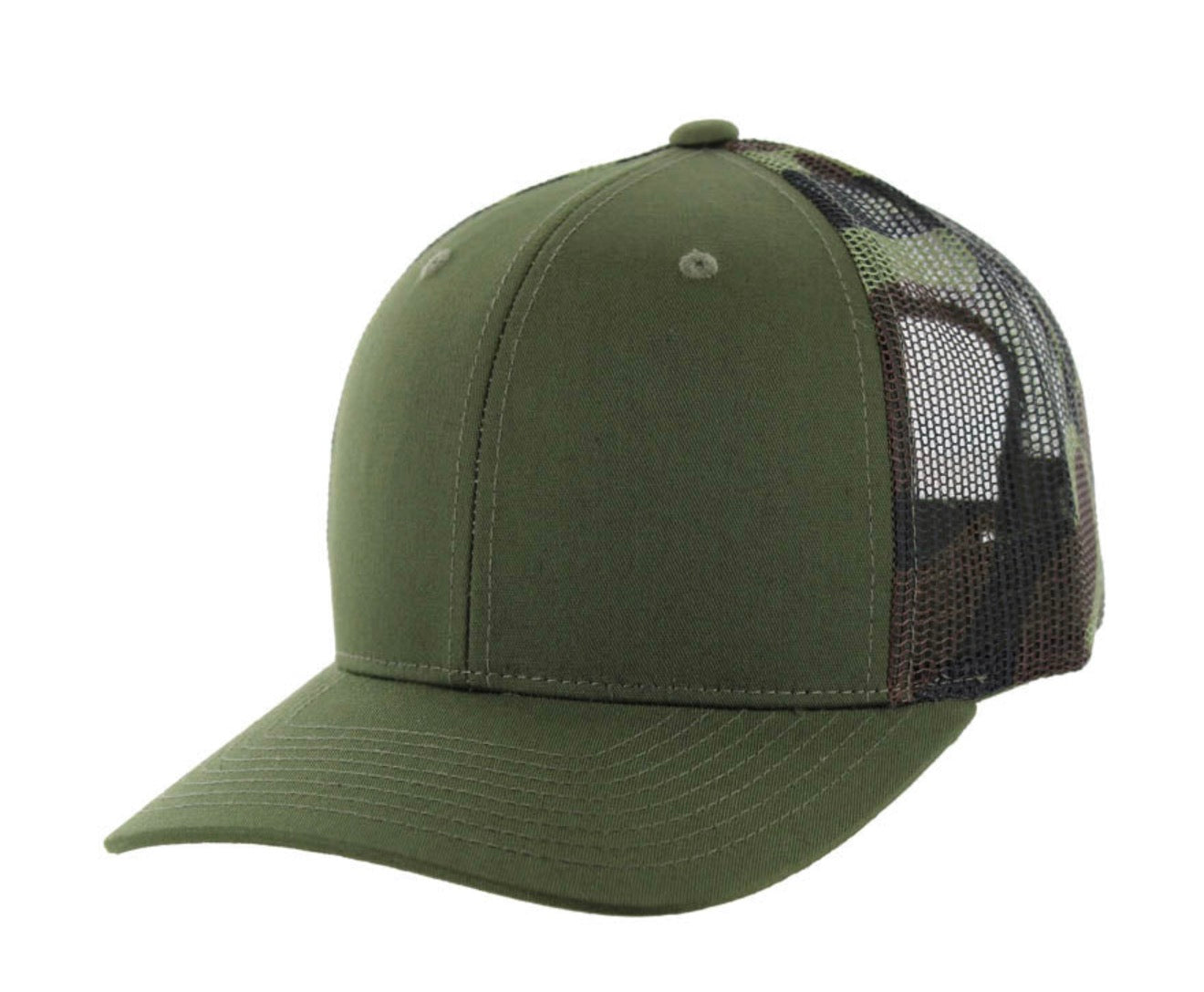 Kamel 815 Snapback Mesh Trucker Cap Slight Curve Hat