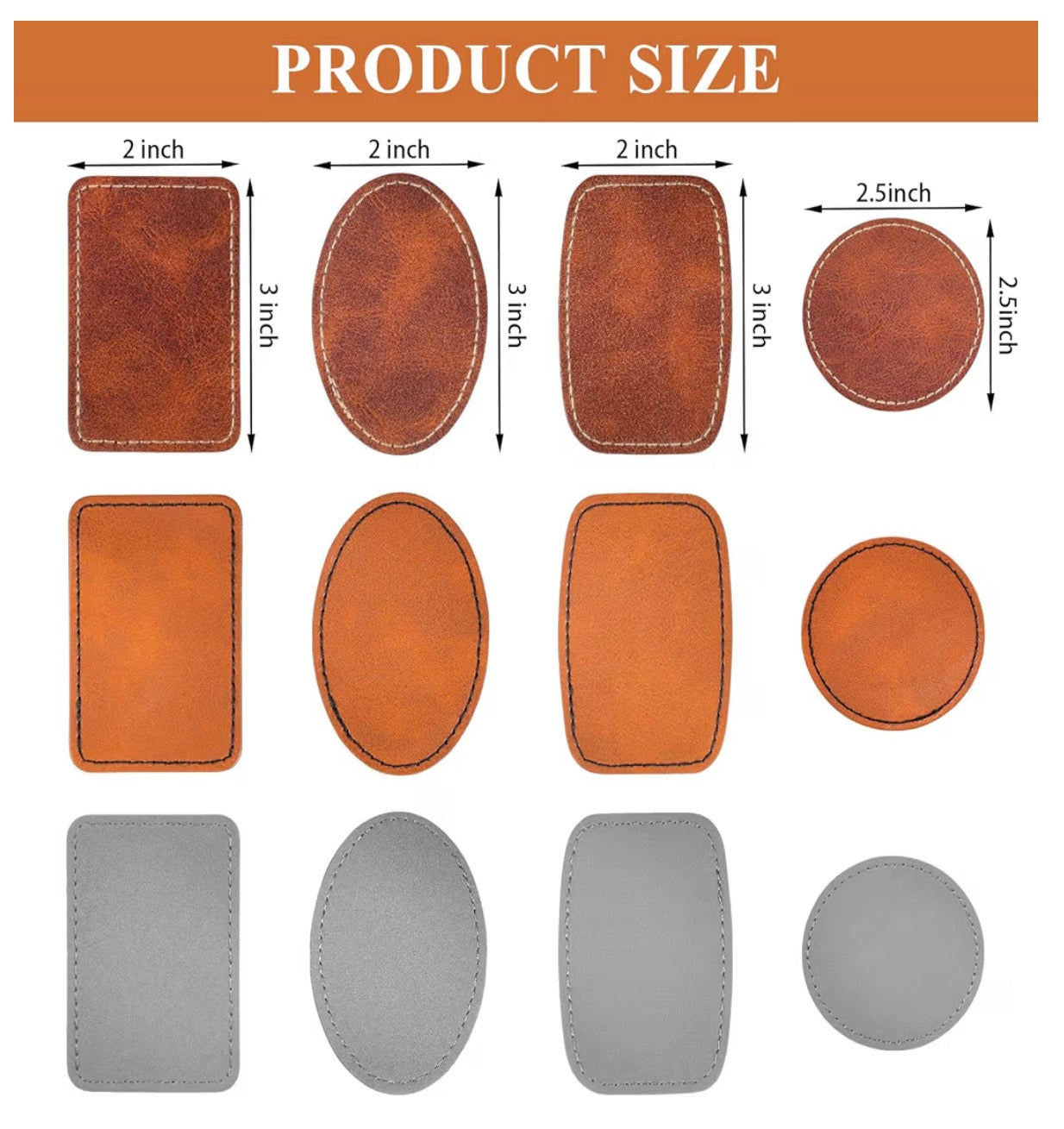 Leatherette Patches
