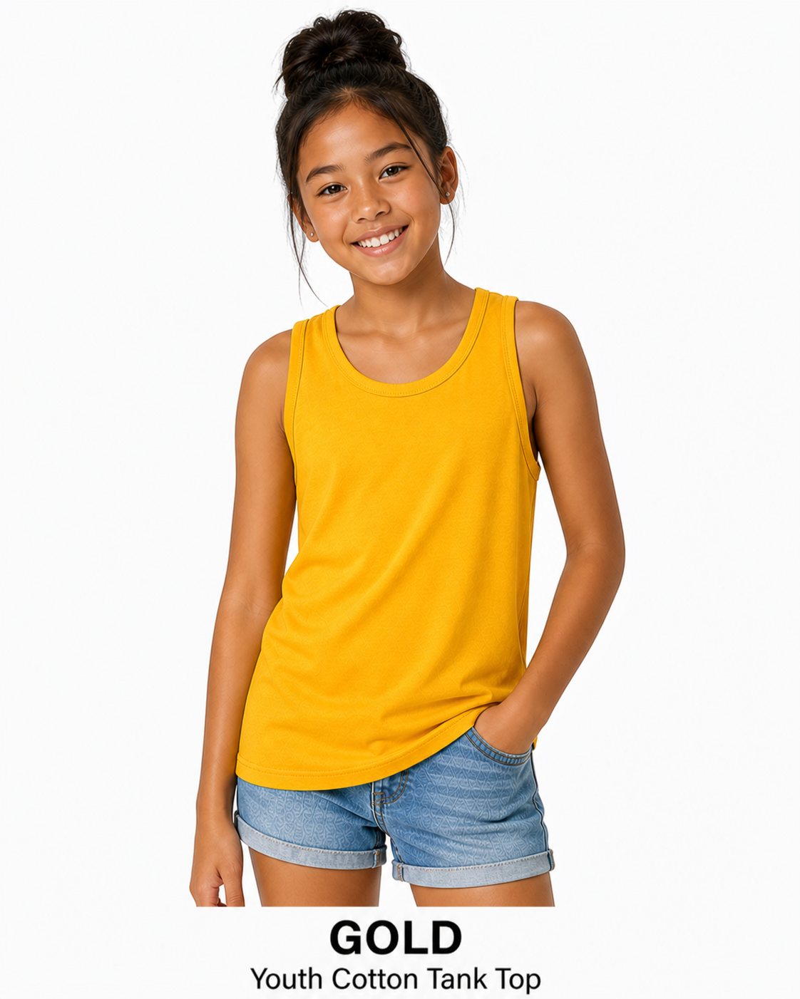 Youth Cotton Tank Top