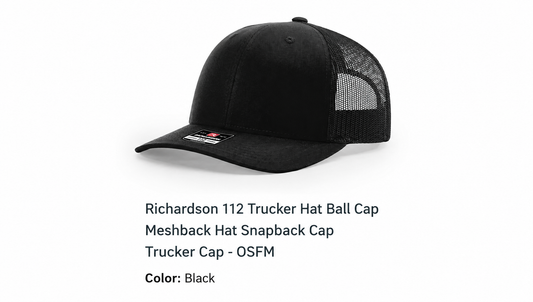 Richardson 112 Hats