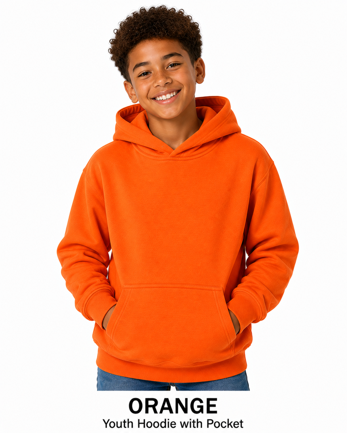 Youth Cotton Hoodie Unisex Sweatshirts