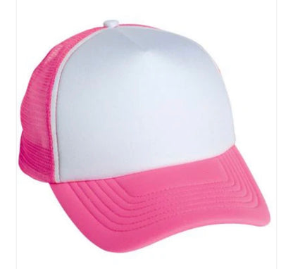 Polyester Foam Front 5-Panel Mesh Back Trucker Hats