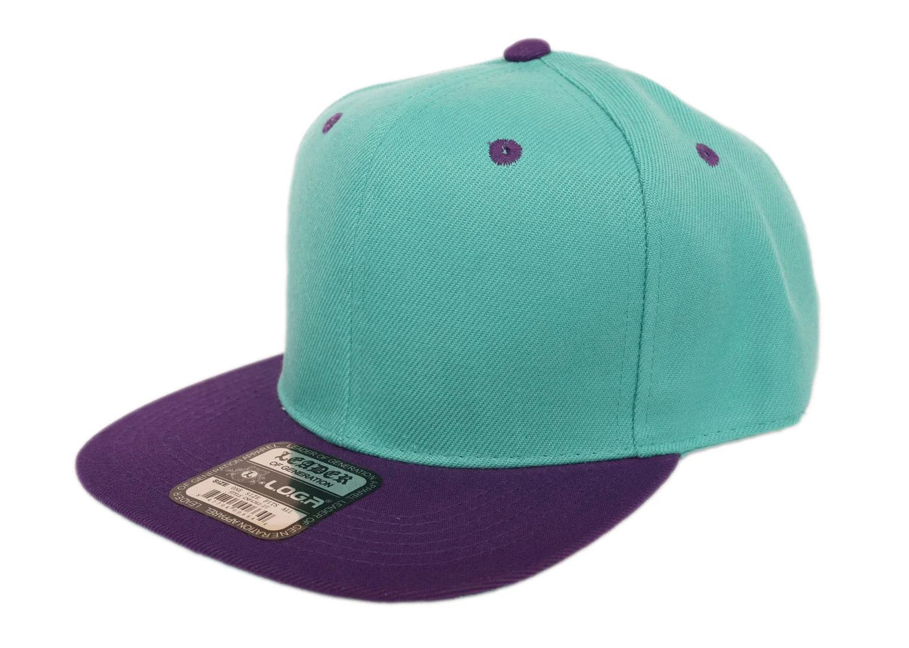 Leader LOGA 6-Panel Structured Flat Visor Classic Two-Tone Snapback