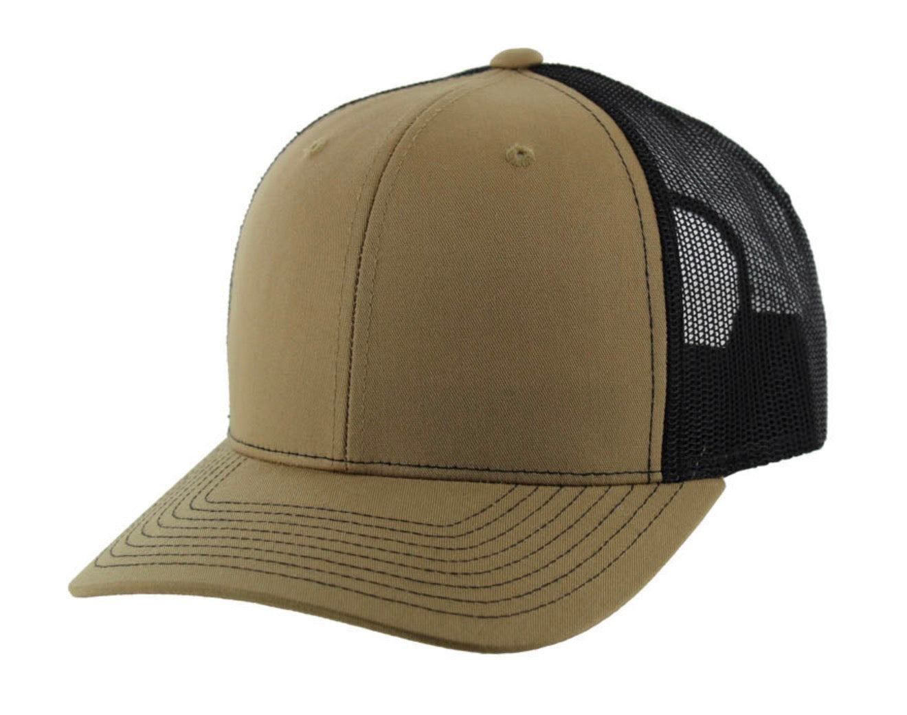 Kamel 815 Snapback Mesh Trucker Cap Slight Curve Hat