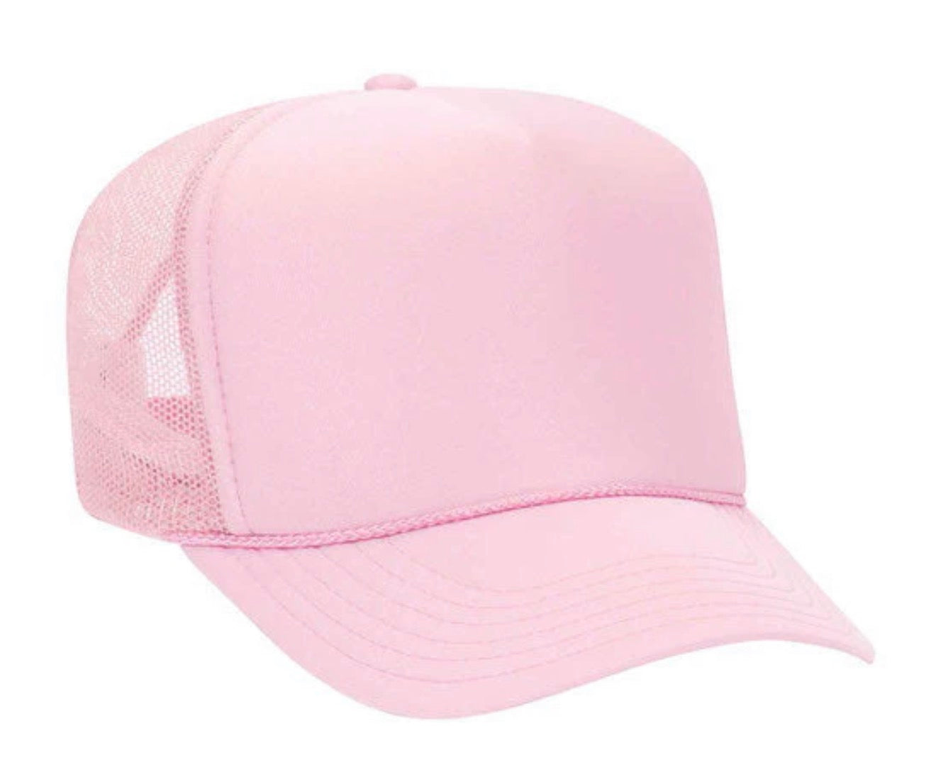 Polyester Foam Front 5-Panel Mesh Back Trucker Hats