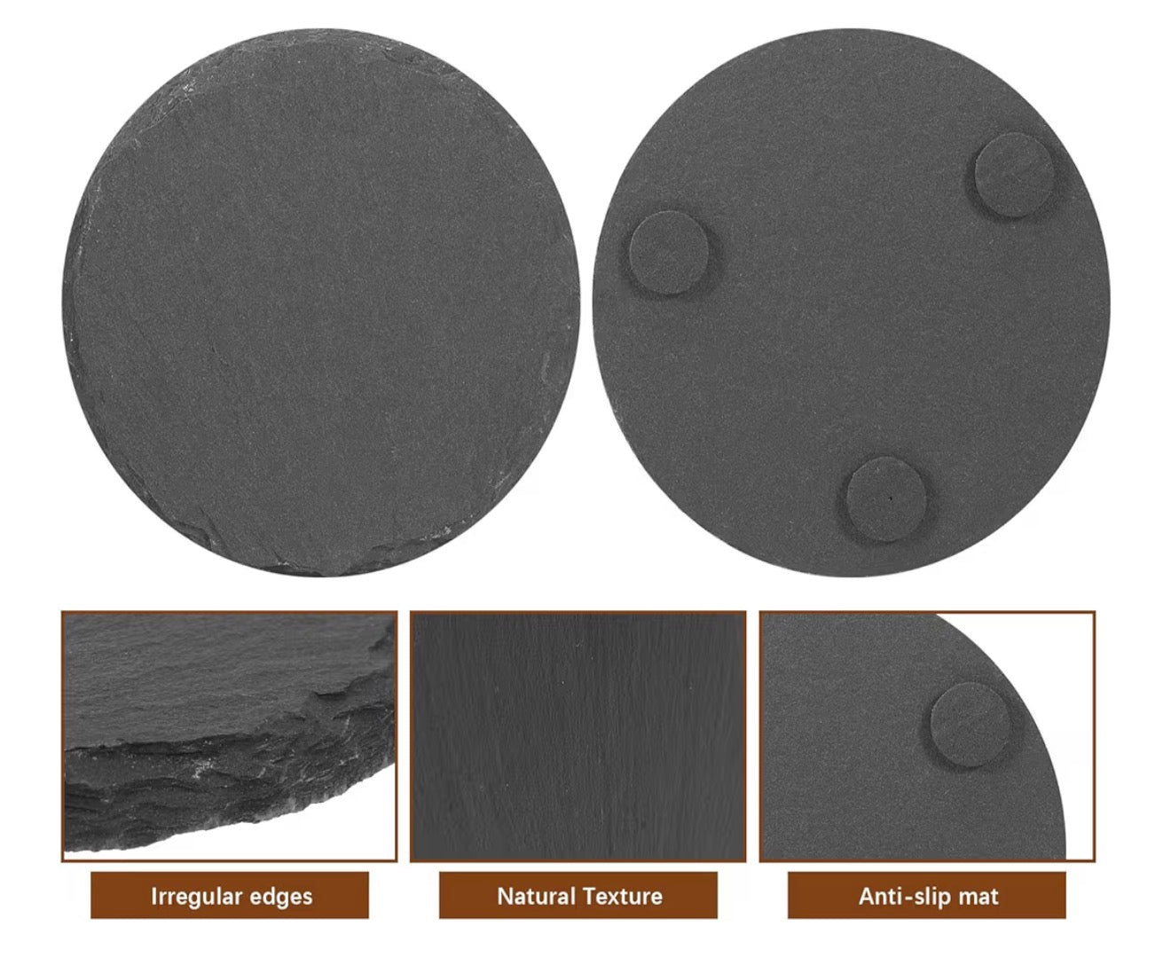 Slate Stone Coasters